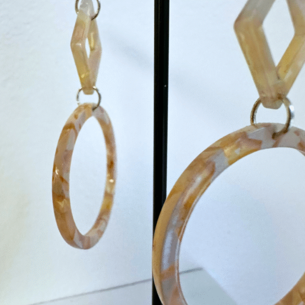 Geo Pop Statement Earrings - Image 5