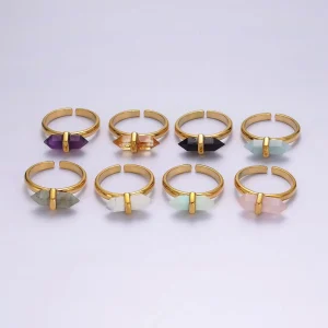 14K Gold Filled Pointed Wand Rings