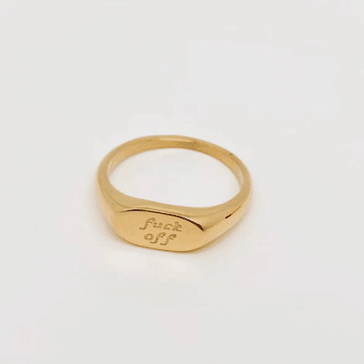 “F*ck” or “F*ck Off” Rings 3 “F*ck” or “F*ck Off” Rings - Image 3