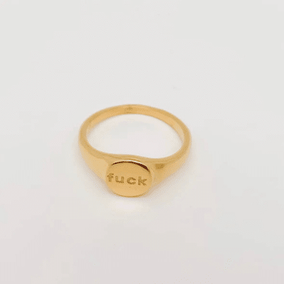 “F*ck” or “F*ck Off” Rings 2 “F*ck” or “F*ck Off” Rings - Image 2